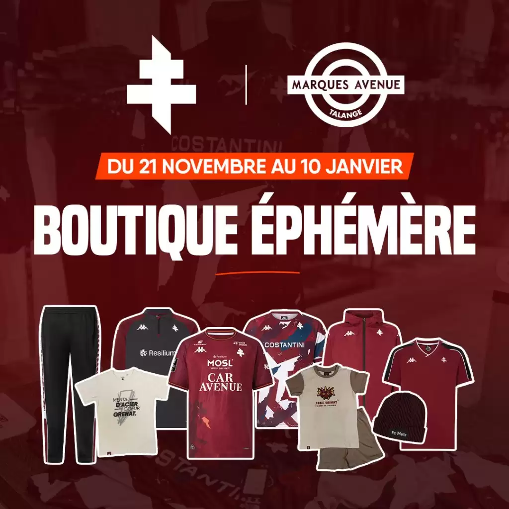 马奎斯大道的快闪店–梅斯足球俱乐部中文站 马奎斯大道的快闪店